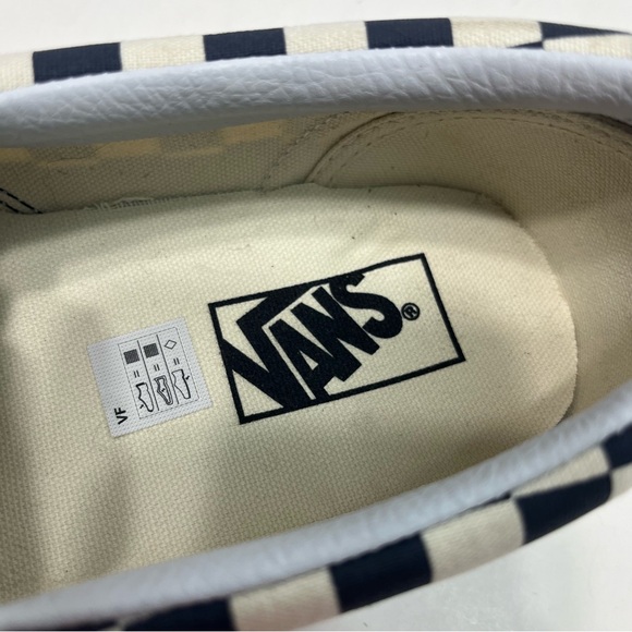 VANS Classic checkerboard print slip on shoes men’s size 13 NWT BLUE - Picture 12 of 16